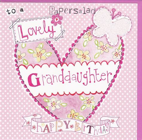 Birthday Greeting Cards For Granddaughter Birthdaybuzz