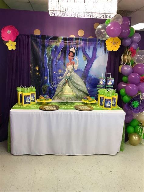 Princess Tiana And The Frog Birthday Party Ideas Photo 7 Of 17