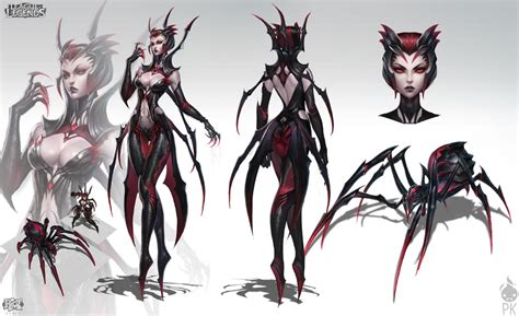 Elise The Spider Queen By Zeronis On Deviantart