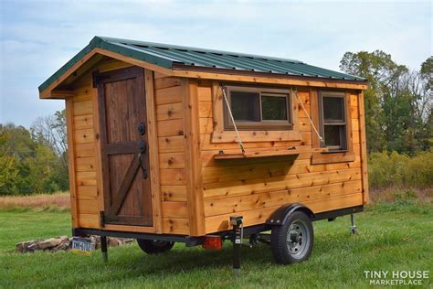 Off Grid 5x8 Micro Cabin On Wheels For Sale 8999