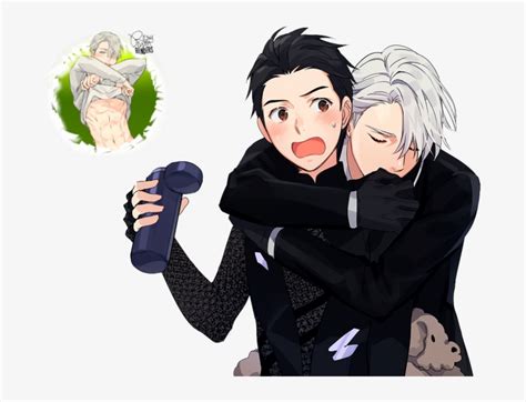 Наклейка Victor Nikiforov X Yuuri Katsuki Yuri On Yuri On Ice