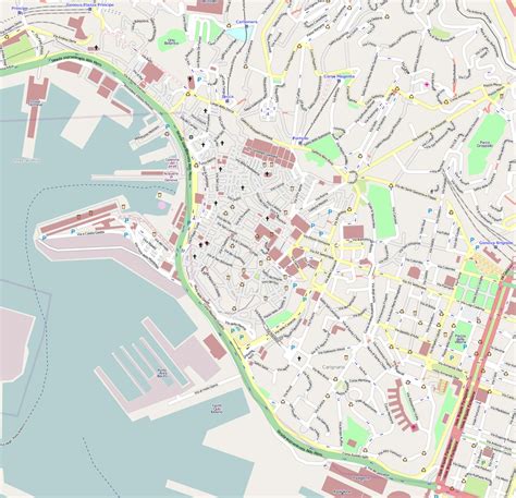 Lonely planet's guide to genoa. City Map Genoa • Mapsof.net