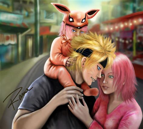 Naruto Sakura Baby Commission By Ramachan On Deviantart