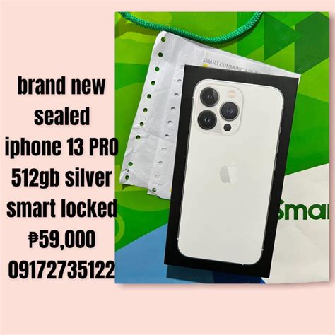 Brand New Iphone 13 Pro 512gb Silver Mobile Phones And Gadgets Mobile