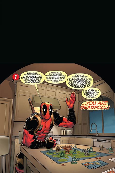 Comic Book Review You Are Deadpool 1 Reana Ashley