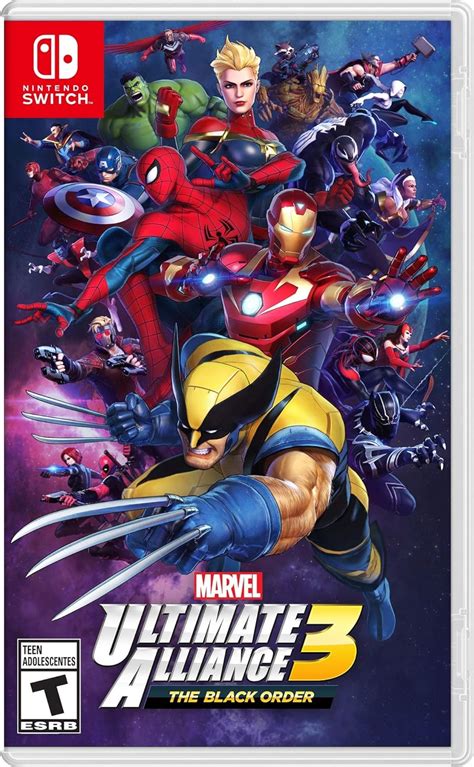 Marvel Ultimate Alliance 3 The Black Order Amazonca Computer And