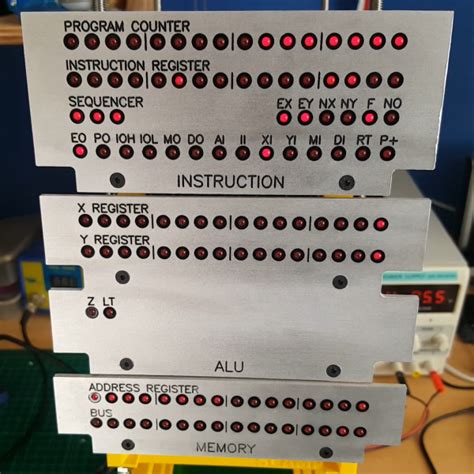 Homebrew 16 Bit Computer Reinvents All The Wheels Hackaday