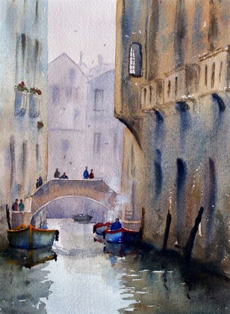 Watercolor Paintings Venice Galleryvenice Italy Watercolour Sketch