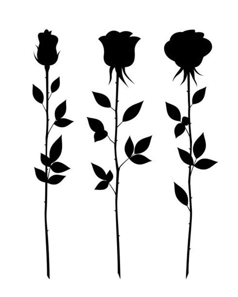 Rose Stencils Illustrations Royalty Free Vector Graphics And Clip Art