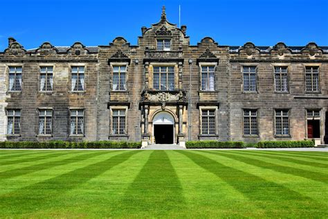 Universitys Lower And Upper College Halls In St Andrews Scotland