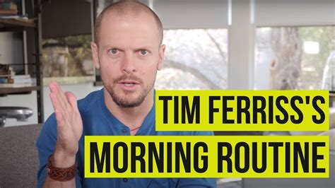 How To Create A Better Morning Routine Tim Ferriss Youtube