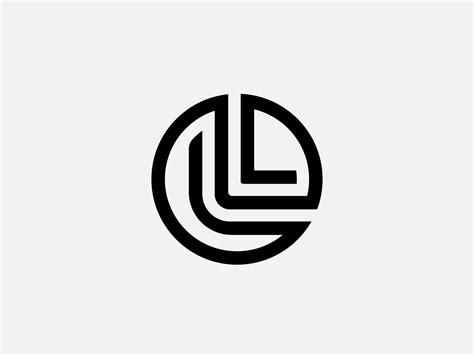 Geometric Circle L Letter Logo Design For Sale By Timon Art On Dribbble