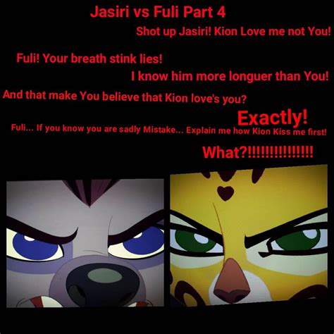 Jasiri Vs Fuli 4 By Renhob27 Lion King Art Lion King Disney Lion