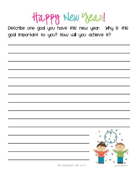 These creative writing activities or exercises can be used in a classroom or workshop situation. New Year's Activities with Kids | For kids, Writing ...