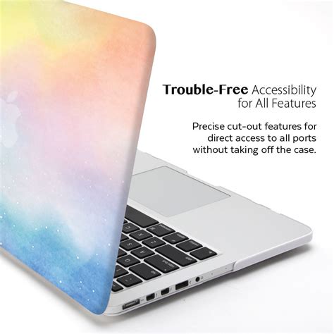 Hard Case Print Frosted Water Color Pattern For Apple Macbook Pro Retina 13 Gmyle