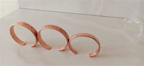 Circle Unisex Pure 100 Copper Bracelet Handmade Gifting Purpose At Rs