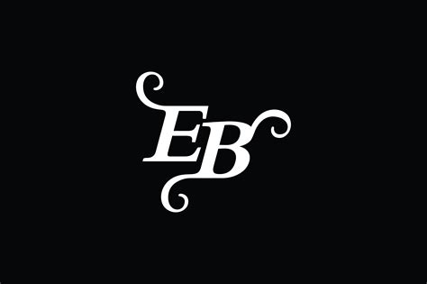 Monogram Eb Logo V2 Grafica Di Greenlines Studios · Creative Fabrica