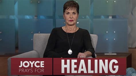 Prayer For Healing Joyce Meyer Youtube