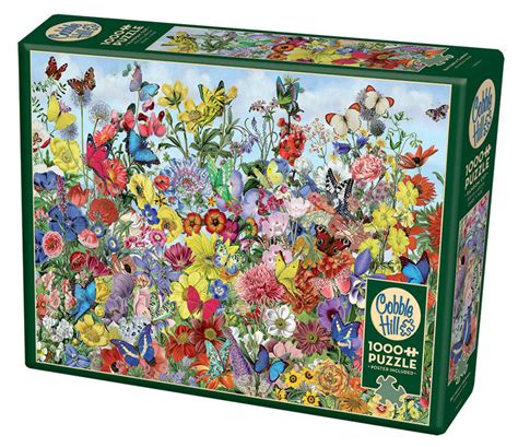 Butterfly Garden Puzzle 1000 Piece Cobble Hill Puzzle Company