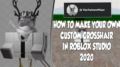 How To Make A Custom Crosshaircursor In Roblox Studio 2020 Youtube