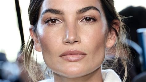 Lily Aldridge Didnt Always Want To Model So How Did She Get