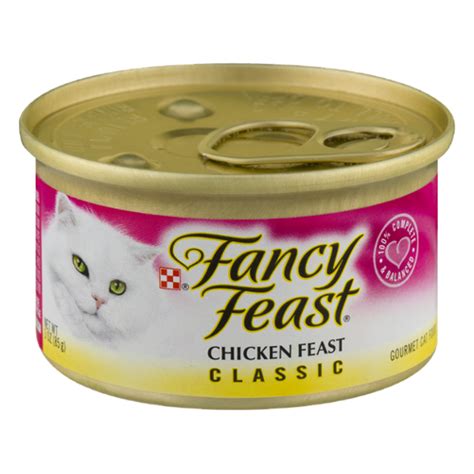 The 100% complete and balanced nutrition provides her with the nourishment she needs to support her healthy and curious lifestyle. Fancy Feast Grain Free Pate Wet Cat Food, Classic Pate ...
