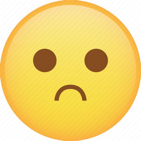 Emoji Emoticon Sad Sadness Smiley Icon Download On Iconfinder