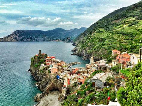 Vernazza Italy In Cinque Terre Stock Photo Image Of Boat Italy 31126560