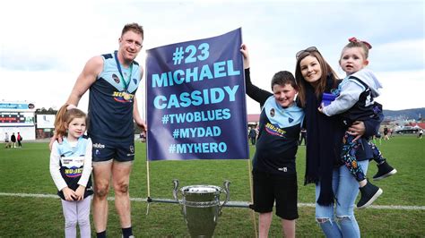 Tasmanian Footballer Michael Cassidy Retires The Mercury