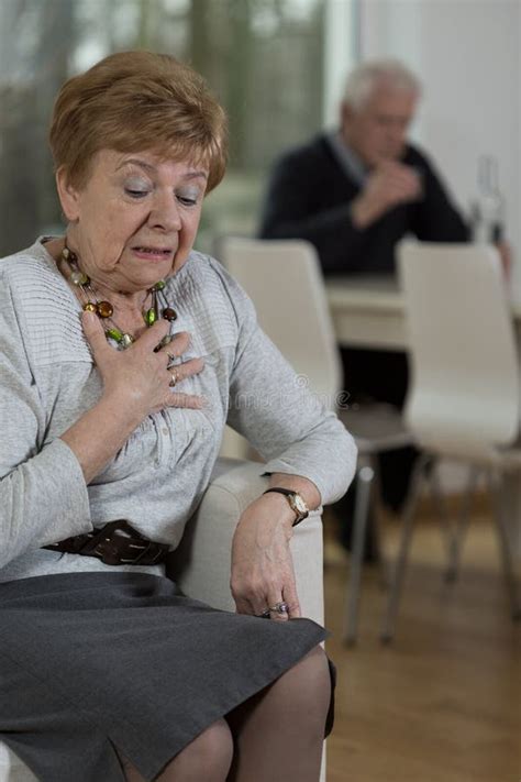 Old Woman Crying Stock Image Image Of Indoors Classy 58746519