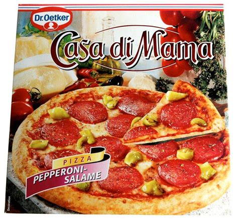 Dr Oetker Casa De Mama Pepperoni Salame