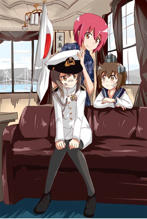 Yukikaze Kantai Collection Taihou Female Admiral Kantai