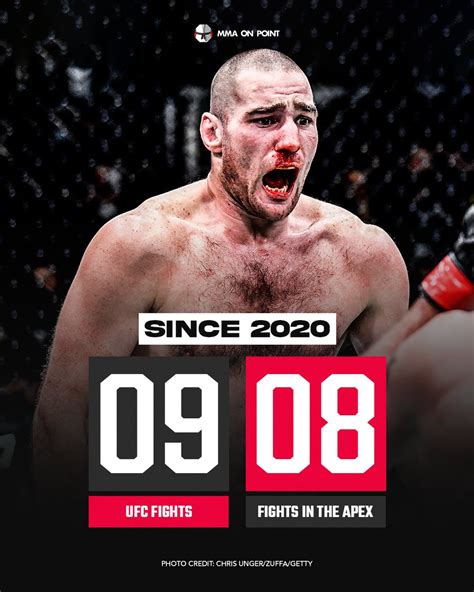 MMA On Point On Twitter Sean Strickland S UFC Run Since 2020 Has