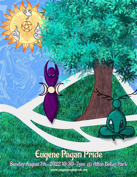 Poster Art Contest For 2023 Eugene Pagan Pride Day