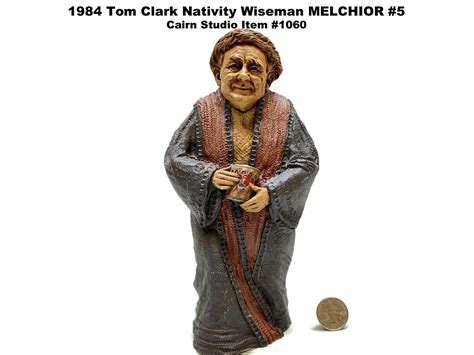 Tom Clark Nativity Figure Melchior 57 1984 Cairn Studios Item Etsy