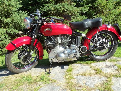 Restored Vincent Rapide 1951 Photographs At Classic Bikes Restored