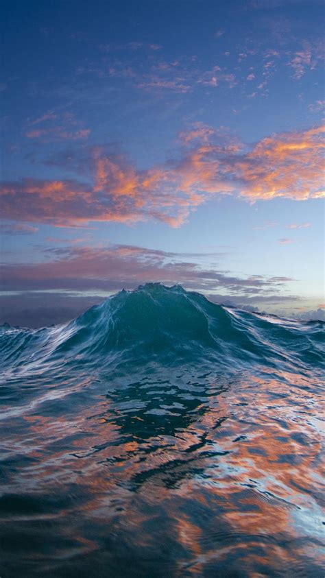 Ocean Wave Iphone Wallpaper Wallpapersafari