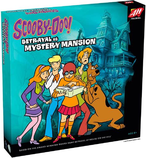 New Scooby Doo Betrayal At Mystery Mansion Board Game Is Perfect For