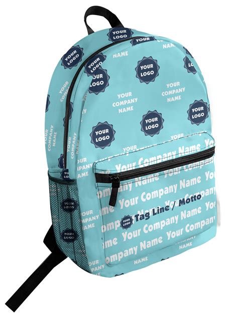 Custom Logo And Company Name Student Backpack Personalized Youcustomizeit