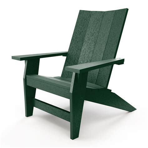 Durawood Modern Adirondack Chair Forest Green Nhmac1pg Nags Head