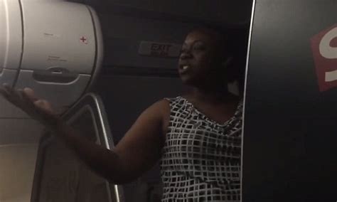 spirit airlines passenger s in flight meltdown is caught on camera daily mail online