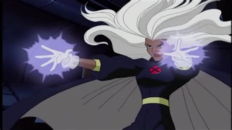 Storm All Powers And Fights Scenes 1 X Men Evolution Youtube