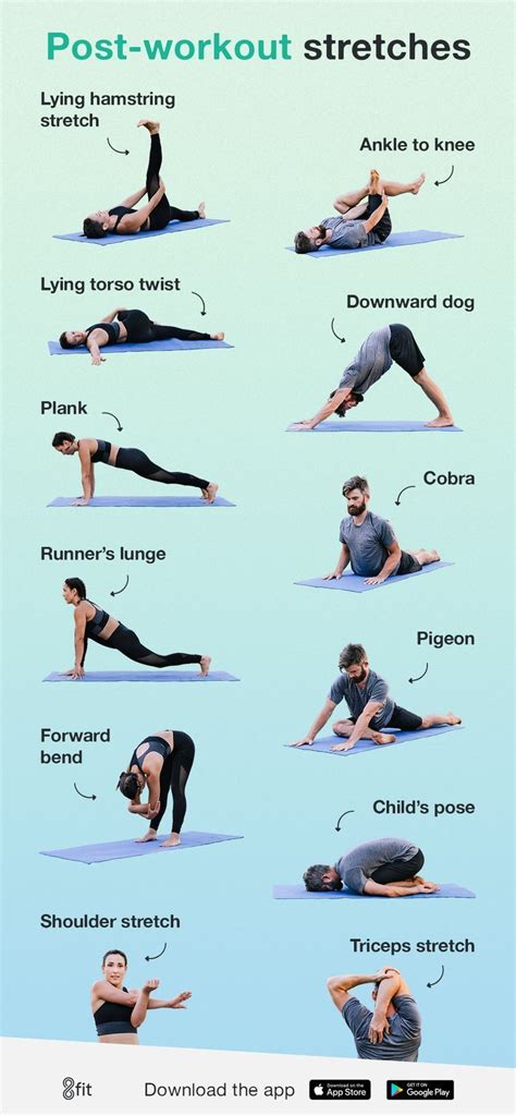 Here S A Great Post Workout Stretching Guide Click To Learn How To Do Each Stretch