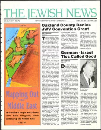 The Detroit Jewish News Digital Archives April 26 1991 Image 1