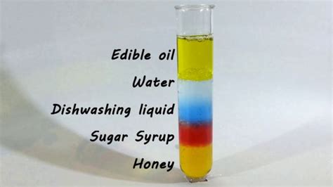 Density Of Liquids And Materials 3 Steps With Pictures