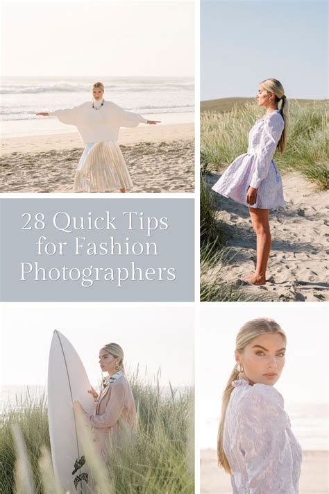 28 Quick Tips For Fashion Photographers — Olivia Bossert Education
