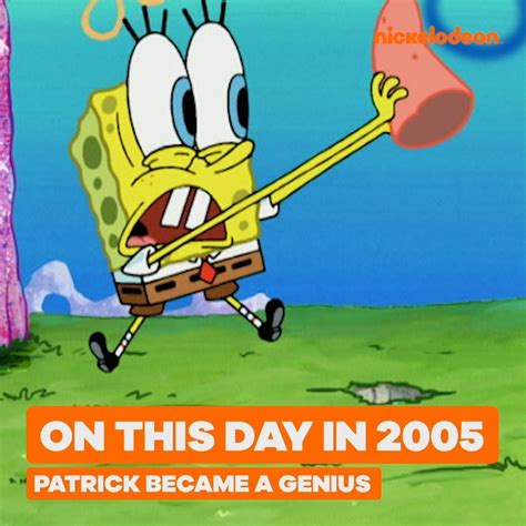 Patrick Became Super Smart On This Day Spongebob Squarepants 15