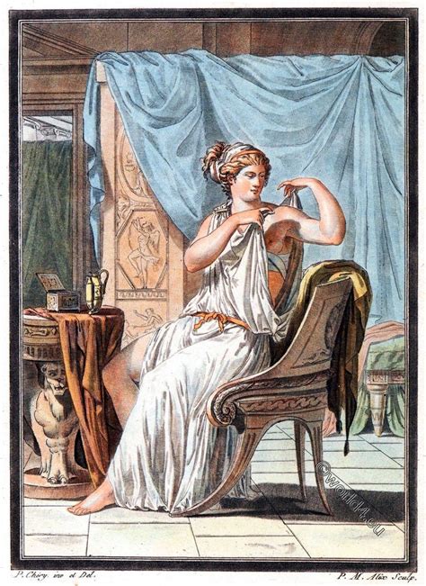 How Greek Women Dressed The Female Dress Of The Classical Period