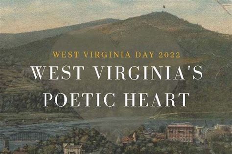 Wvu Libraries To Mark West Virginia Day With ‘west Virginias Poetic Heart E News West