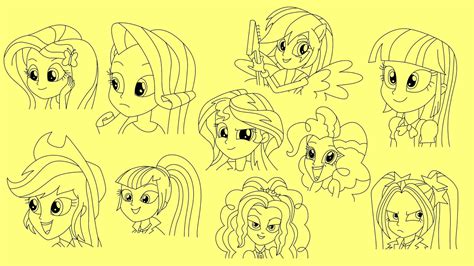 My Little Pony Equestria Girls Drawing Easy